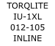 TORQLITE IU-1XL 012-105 INLINE